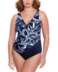 Miraclesuit - Plus Size Oceanus Tummy Control One-piece Swimsuit - Lyst