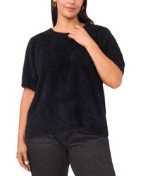 Vince Camuto - Plus Size Short-sleeve Crewneck Sweater - Lyst