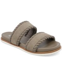 MIA - Vada Slide Round Toe Sandals - Lyst