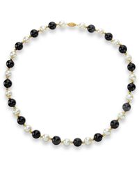 Macy's - White Freshwater Cultured Pearl (9-9.5mm - Lyst