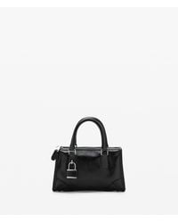 Mango - Mini Shiny Handles Handbag - Lyst