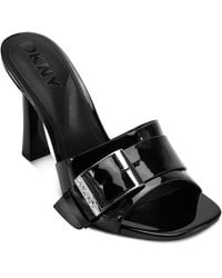 DKNY - Clorissa Buckled Sandals - Lyst