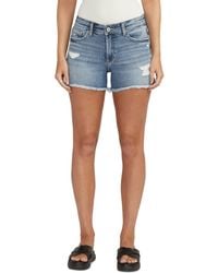 Silver Jeans Co. - Mid-rise Suki Shorts - Lyst