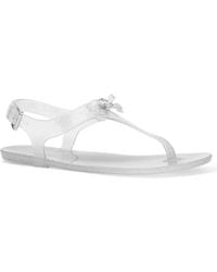 Michael Kors - Eva Buckle Flat Sandals - Lyst