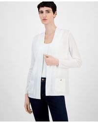 Anne Klein - Malibu Open-front Cardigan - Lyst