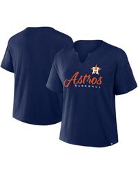 Fanatics - Houston Astros Fan Fave Stadium Slub Boxy T-shirt - Lyst