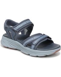 Ryka - Devotion Max Strappy Flat Sandals - Lyst