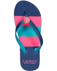 Lauren by Ralph Lauren Sandals and flip-flops for Women | Online Sale up to  62% off | Lyst
