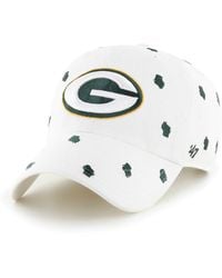 '47 - And Green Bay Packers Confetti Clean Up Adjustable Hat - Lyst