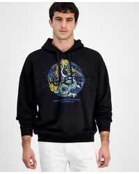 Guess - Logo Graphic Hoodie - Lyst