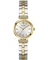 Guess - Analog Stainless Steel Watch 28mm - Lyst