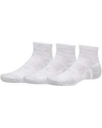 Under Armour - Ua Performance Tech Quarter Socks - Lyst