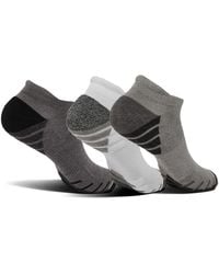 Sof Sole - 3-pack Performance Sprinter Stripe No-show Socks From Finish Line - Lyst