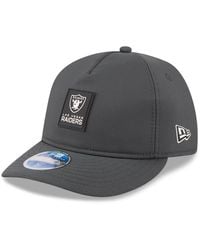 KTZ - Las Vegas Raiders 2025 Sideline Cold Weather Retro Crown 59fifty Fitted Hat - Lyst