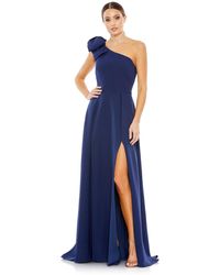 Mac Duggal - Bow One Shoulder A Line Gown - Lyst