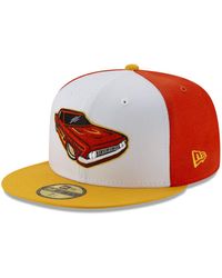 KTZ Memphis Grizzlies Color Prism Pack 59fifty Fitted Cap in Orange for Men