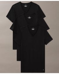 Calvin Klein - 3-pack Cotton Classics V-neck T-shirts - Lyst