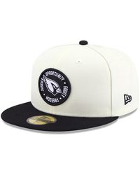 KTZ Louisville Cardinals Ncaa White Black 59fifty Cap for Men