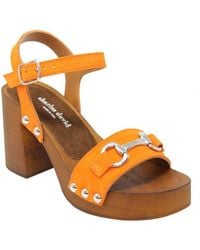 Charles David - Charles David Source Flat Sandal - Lyst