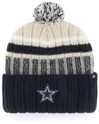 '47 - Dallas Cowboys Long Range Cuffed Knit Hat - Lyst