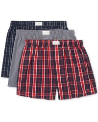 Tommy Hilfiger - 3-pk. Classic Printed Cotton Poplin Boxers - Lyst