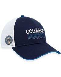 Fanatics - Columbus Blue Jackets Authentic Pro Alternate Jersey Trucker Adjustable Hat - Lyst