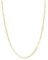 Macy's - Paperclip Link Chain Necklace Collection 16 20 In 14k Gold - Lyst