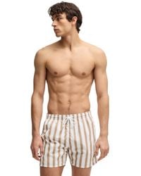 BOSS - Boss By Printed Quick-drying Swim Shorts - Lyst