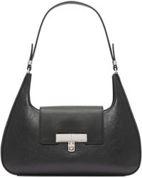 【as\"on】BECKY SHOULDER BAG Calvin Klein Becky Demi Shoulder Bag, Almond/Taupe/White