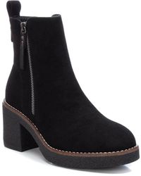 Xti - Suede Booties By - Lyst