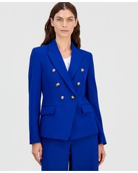 Tahari - Faux Double-breasted Blazer - Lyst