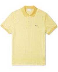 Lacoste - Short-sleeve Contrast-trim Polo Shirt - Lyst