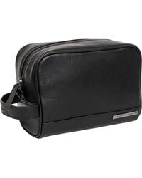 Boarding Pass - The Hey Handsome Pebble Grain Genuine Leather Toiletry Dopp Kit - Lyst