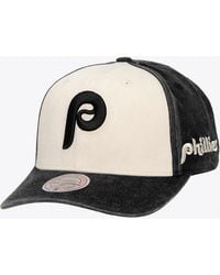 Mitchell & Ness - And Cream/black Philadelphia Phillies Snow Block Pro Crown Adjustable Hat - Lyst