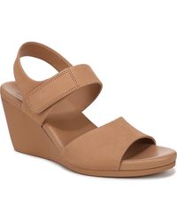 Naturalizer - Imani Open Round Toe Wedge Sandals - Lyst