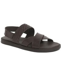 Anthony Veer - Mumbai Cross Strap Comfort Sandals - Lyst