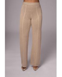 JLUXLABEL - Fortuna Sweater Knit Pants - Lyst