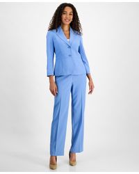 Le Suit - Two-button Jacket & Pant Suit Regular & Petite Sizes - Lyst
