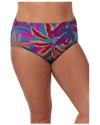 Gottex - Plantopia Shirred High Waist Swim Bottom - Lyst