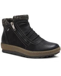 Spring Step - Cleora Water Resistant Dual-zip Bootie - Lyst