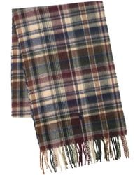 Polo Ralph Lauren - Cashmere Blend Plaid Scarf - Lyst
