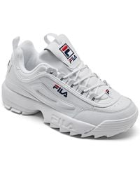 Fila - Disruptor Ii Premium Casual Athletic Sneakers From Finish Line - Lyst