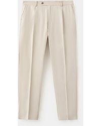 Mango - Regular-fit Pleated Pants - Lyst
