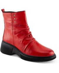 Spring Step - Azura Nayana Leather Bootie - Lyst