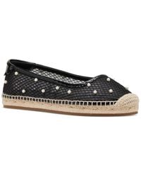 Kate Spade - Pearl Fishnet Espadrille Flats - Lyst