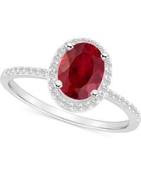 Macy's - Lab-created Ruby (1-1/4 Ct. T.w. - Lyst