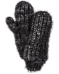 Muk Luks - Chunky Space Dye Eyelash Mitten - Lyst