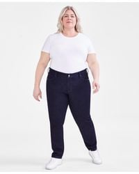 Style & Co. - Plus Size Mid-rise Slim-leg Stretch Jeans - Lyst