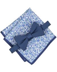 BarIII - Tallis Solid Bow Tie And Pocket Square - Lyst