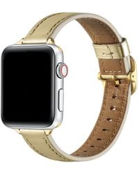 The Posh Tech - Carmen Metallic Leather Band For Apple Watch - Lyst